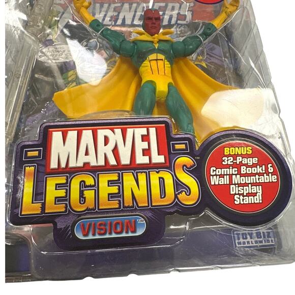 Marvel Legends Series VII Vision Toy Biz (2004) - Picture 4 of 4